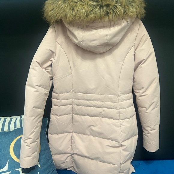 Light pink POINT ZERO parka SIZE Small - Picture 4 of 5